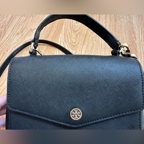 Tory Burch Robinson Purse Black - Picture 2 of 8